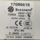 BUSSMANN 170M6618 FUSE 1500AMP 