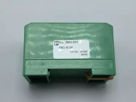 PHOENIX EMG 45-B8 HOUSING 16 CONNECTIONS W/RESISTORS 5OHM 5W 