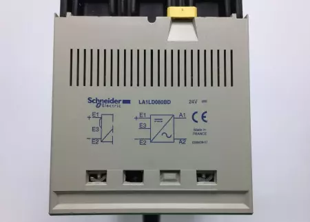 TELEMECANIQUE LD4-LD130BD & LB1-LD03M57 STARTER W/INTEGRAL STARTER OVERLOAD 