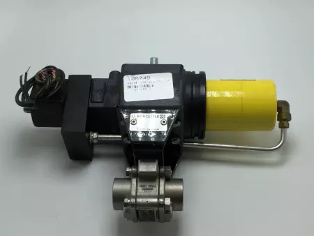 Worcester Controls B-34W-120A-R4 & 1/2-4466TSE Pneumatic Valve Actuator 