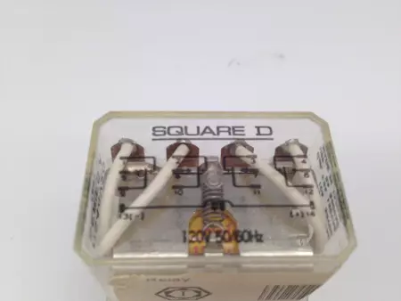 SQUARE D 8501-RS44V20 Relay, TESTED 