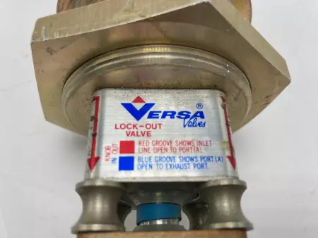  Versa VAC-200 Pneumatic Valve TESTED 