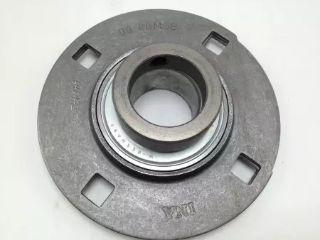 INA RA40 FLANGE MOUNT BALL BEARING UNIT W/ COLLAR, 40MM BORE 