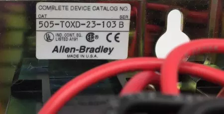 Allen-Bradley 505-TOXD-23-103 SER.B Full Voltage Reversing Starter 