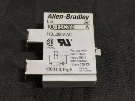 Allen-Bradley 100-FSC280 SER. A Surge Suppressor 