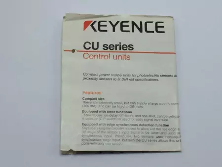 KEYENCE CORP CU-21T SENSOR CONTROL 