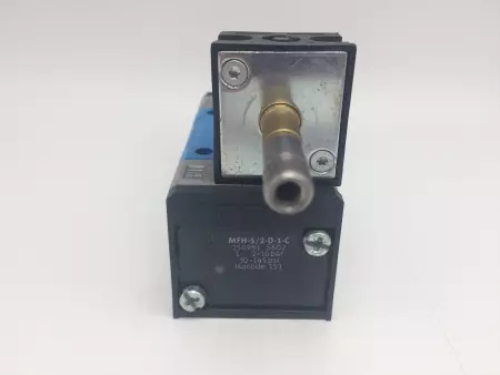  Festo MFH-5/2-D-1-C FESTO SOLENOID VALVE W/MANUAL OVERRIDE, 2-10 BAR 