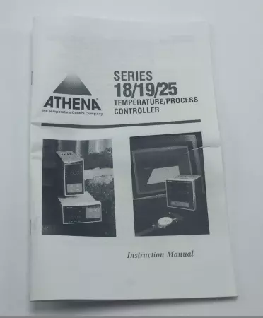 Athena 19-KF-S-0-B-B-A-00-0-00 Temperature Process Controller Range 0-2460F 