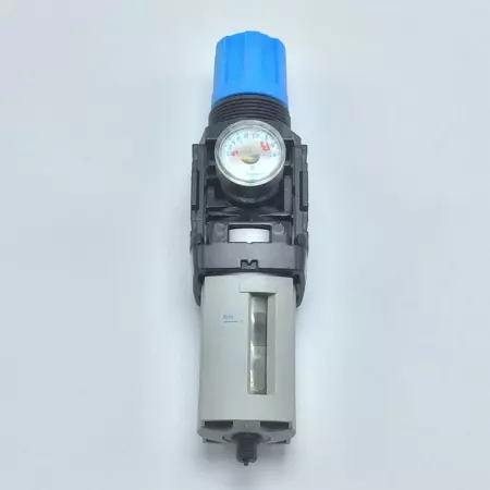 FESTO LFR-M1-G1/4-C10SG REGULATOR G1/4 THREAD W/GAUGE 10BAR/145PSI TESTED 