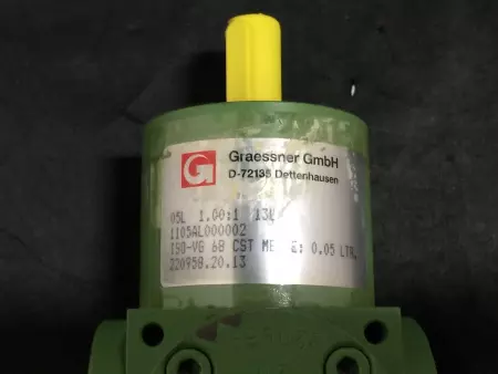 Graessner 56162018 Spiral Bevel Gearbox  05L Ratio 1:1 