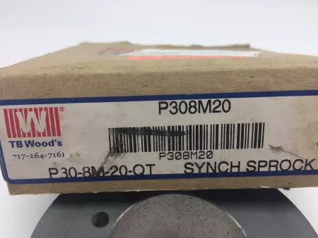 NEW WOODS P30-8M-20-QT HTD BELT SYNCH SPROCKET 