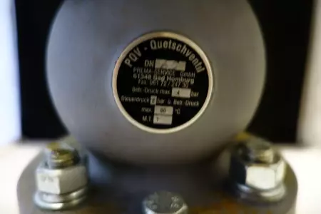 PQV DN65 Quetschuentil Valve 