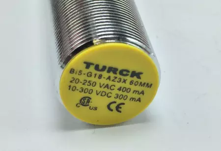 TURCK 4330400 BI5-G18-AZ3X INDUCTIVE SENSOR 20-250VAC/10-300VDC 