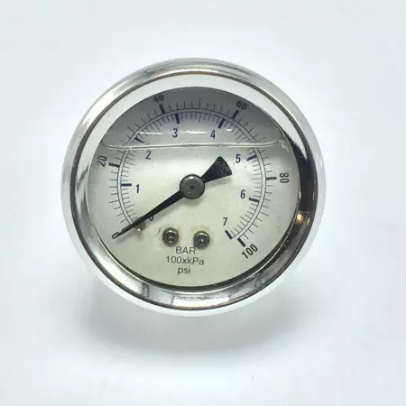 NEW United Instrument 20-400G02L Pressure Gauge Oil Filled 