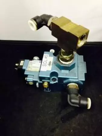 Mac 130B-614JC Mac Solenoid Valve 24VDC 8.5 Watt Locking Extended - 130B-614JC 