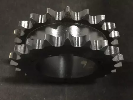 BROWNING DS80R21 21 TEETH, 2 STRAND, BUSHED ROLLER CHAIN SPROCKET 