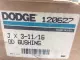 DODGE 120627 QD BUSHING 