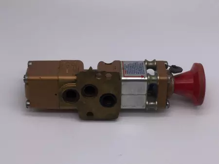  Versa Valves VIZ-3311-LOVE 3-Way Lock Out Valve 200VAC, 1/4 NPT 