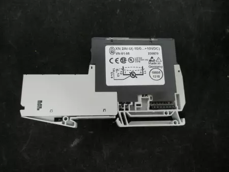  Moeller XN 2AI-U10010VN0105 Analog Input Module and Terminal Block 