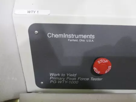 ChemInstruments PG-WTY-1000 Work-To-Yield Peak Force Tester 