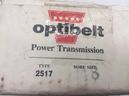 OPTIBELT 2517 TAPER BUSHING, TYPE 2517, BORE SIZE 48, 