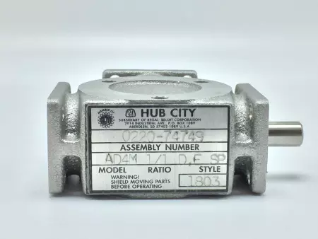 Hub City 0220-74749 Spiral Bevel Gearbox, Ratio 1:1 