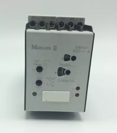  MOELLER EMR4-RDC-1-A CURRENT MONITORING RELAY TESTED 
