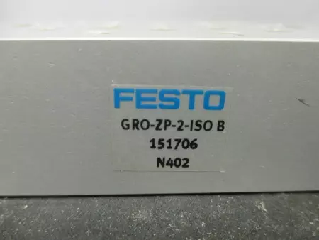  Festo GRO-ZP-2-ISO-B Throttle Plate 151706 