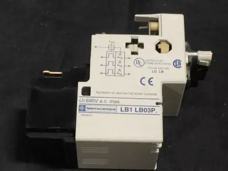  Telemecanique LB1-LB03P05 Integral Starter Overload 