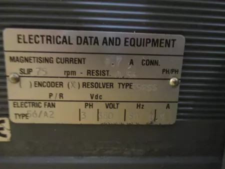 Control Techniques 97G0720 Blower W/AC Motor 11kW 