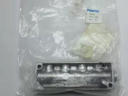 FESTO FR-8-1/4 DISTRIBUTOR BLOCK 8 OUTLETS 16BAR 2078 