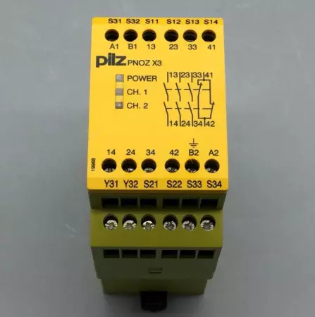 PILZ 774310 PNOZ X3 SAFETY RELAY 24VAC/DC I.D. 