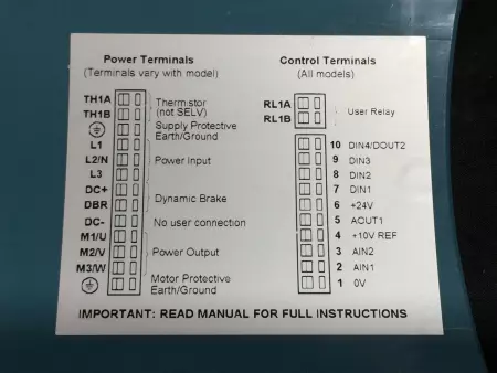 Eurotherm 650V/0003/230/RBN AC Motor Controller 3HP 