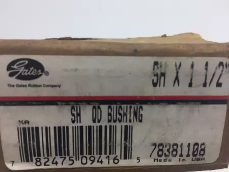 Gates SH 1-1/2 QD Bushing 7838-1108 