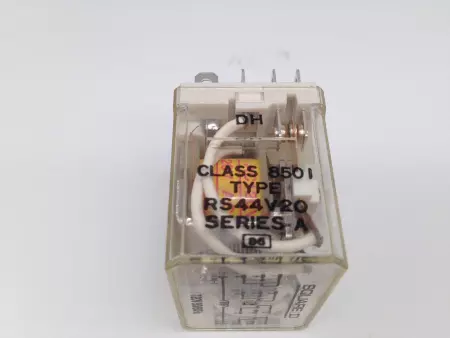 SQUARE D 8501-RS44V20 Relay, TESTED 