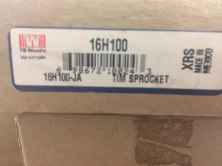 NEW TB Wood's 16H100-JA Timing Belt Pulley 