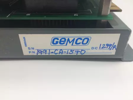 Gemco 1991-CA-1540 QUICK-SET IV  Resolver Controller 