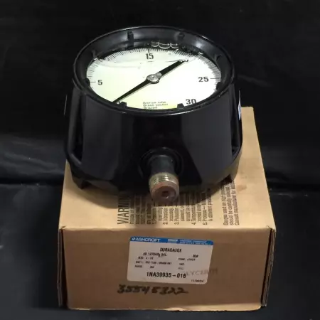 ASHCROFT 45-1279-ASL-04L-30 PRESSURE GAUGE 0-30 PSI 