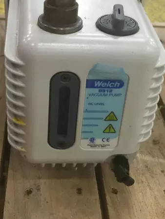  Welch 8912A W-Series 5 Direct Drive Rotary Vane Vacuum Pump 