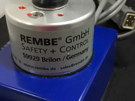  Rembe 12703-001-2321 Safety & Control Microflow Meter 24VDC 