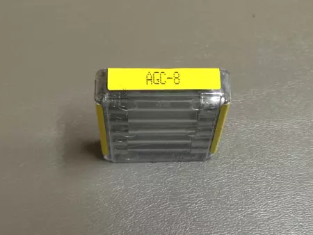 NEW Bussmann AGC-8 Fast Acting Fuses 8Amp 250V Lot of 5
