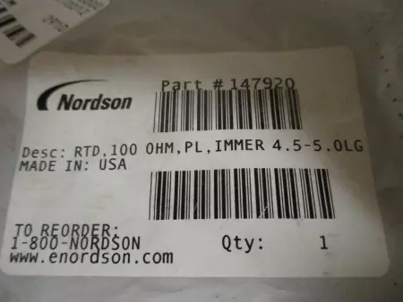 Nordson 147920 Cord for RTD Sensor 100 Ohm 