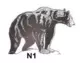  L1 Bear Target Lot of 10